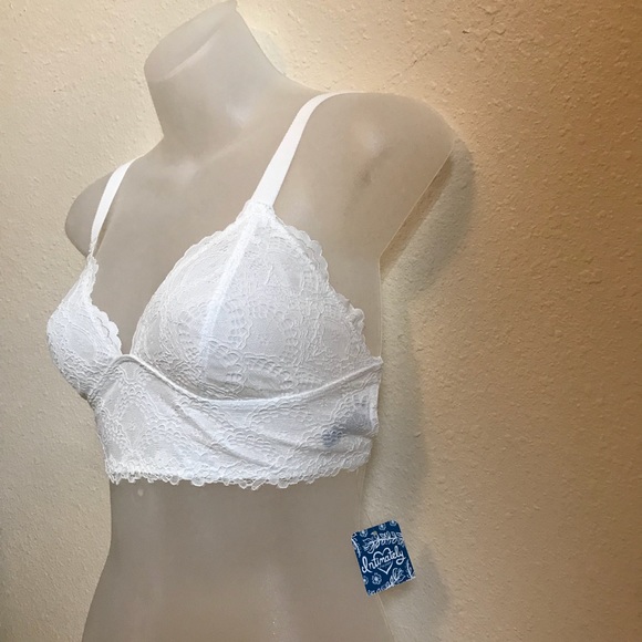 NWT Free People White Lace Bralette - Picture 6 of 8